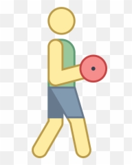 Download Curls With Dumbbells Icon - PNG Image with Portable Network Graphics
