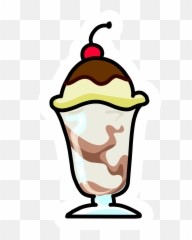 Ice Cream Sundae Clipart 5 - Clipartix Cream Sundae png