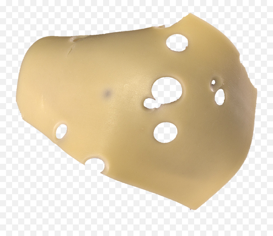 Download Cheese Emmental Slice - Plakje Kaas Png,Cheese Slice Png
