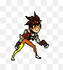 Overwatch Tracer Pixel Spray Png Image - Overwatch Pixel Sprays Tracer,Overwatch Tracer Png