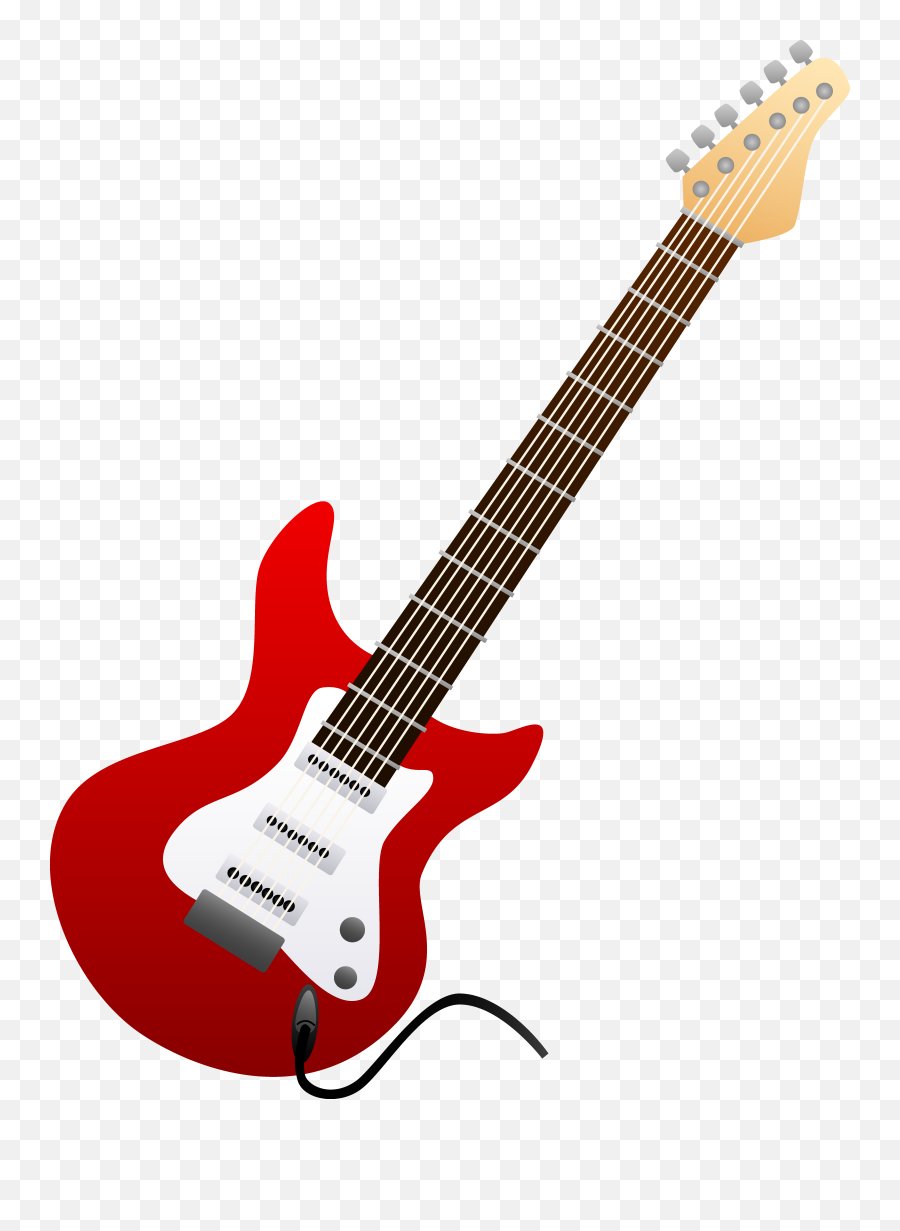 Guitar Clipart Transparent Background - Rock Guitar Clipart Png,Guitar Transparent Background