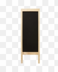 Wood Blackboard Sidewalk Sign Png Image - Blackboard Sign,Blackboard Png