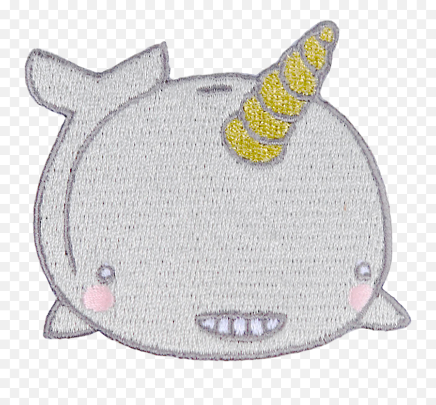 Narwhal Patch - Embroidered Patch Png,Narwhal Png