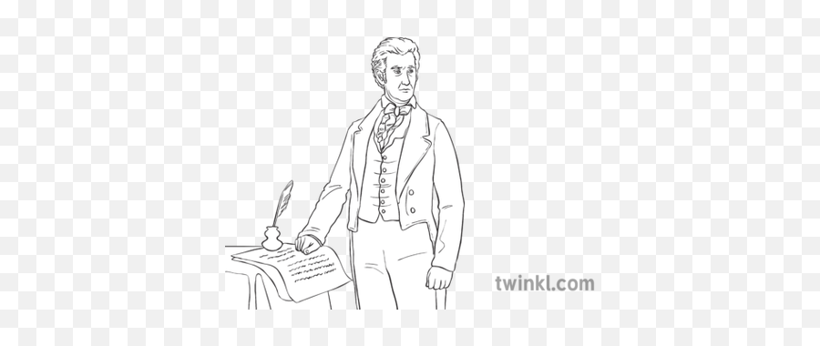 Indian Removal Act Signed By President Andrew Jackson Black - Andrew Jackson Indian Removal Act Drawing Png,Andrew Jackson Png