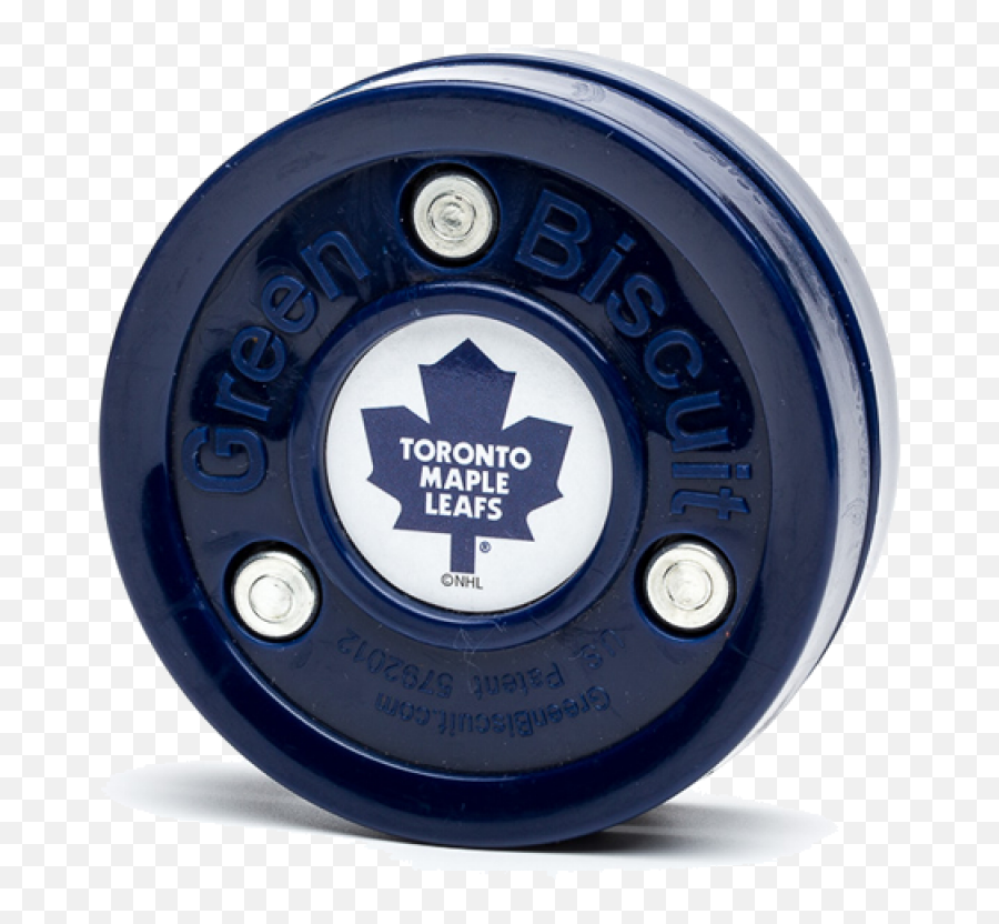 Green Biscuit Toronto Maple Leafs Stickhandling Training Puck - Green Biscuit Maple Leafs Png,Leafs Png
