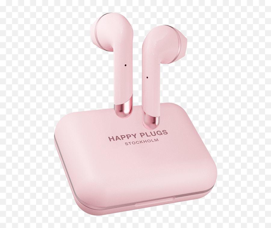 Air 1 Plus Earbud - Pink Gold Happy Plugs Air 1 Plus In Ear Png,Earbuds Transparent Background