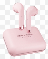Air 1 Plus Earbud - Pink Gold Happy Plugs In png