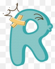 R Png - 90 Letter In Cute Design