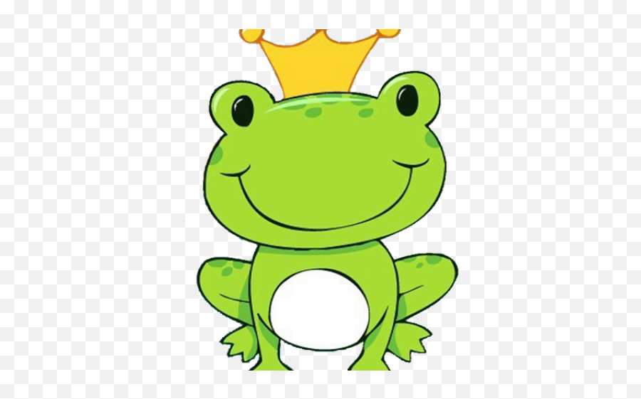 Frog Prince Clipart - Png Download Full Size Clipart Cartoon Frog With Crown,Frog Png
