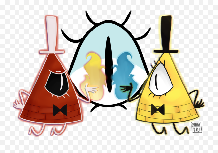 Bill Cipher By Achrylicabass - Bill Cipher 1024x714 Png Clip Art,Bill Cipher Transparent