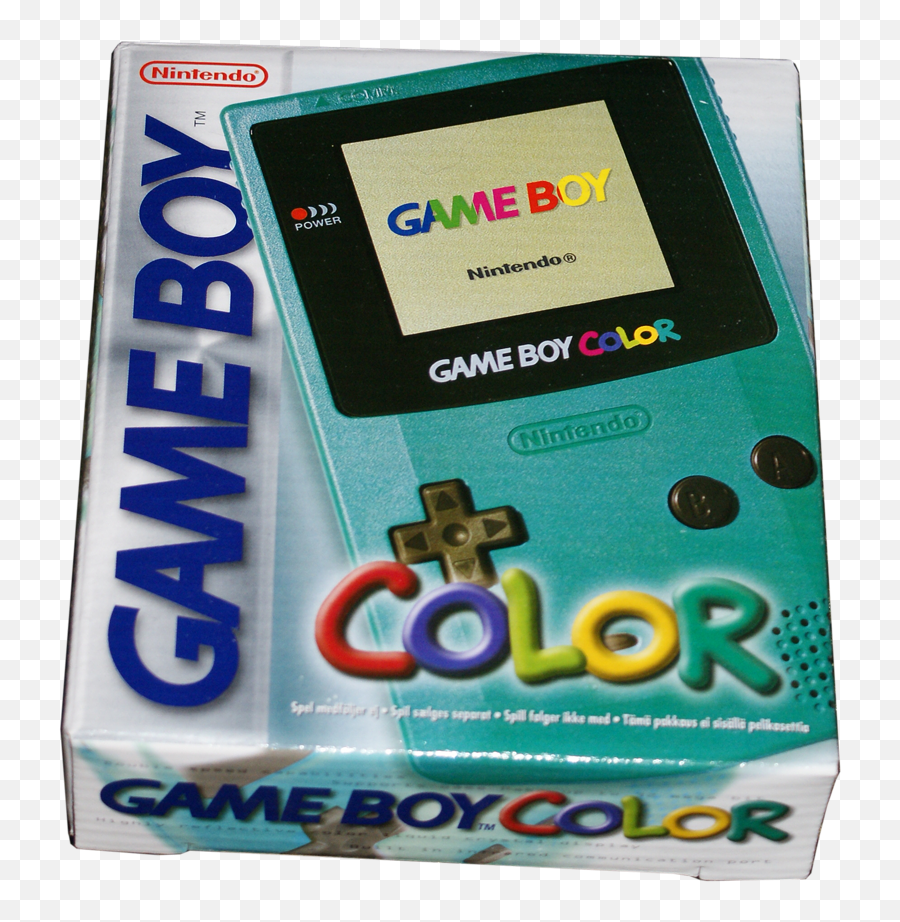 Game Watch And Boy Color - Game Boy Color Original Box Png,Gameboy Color Png