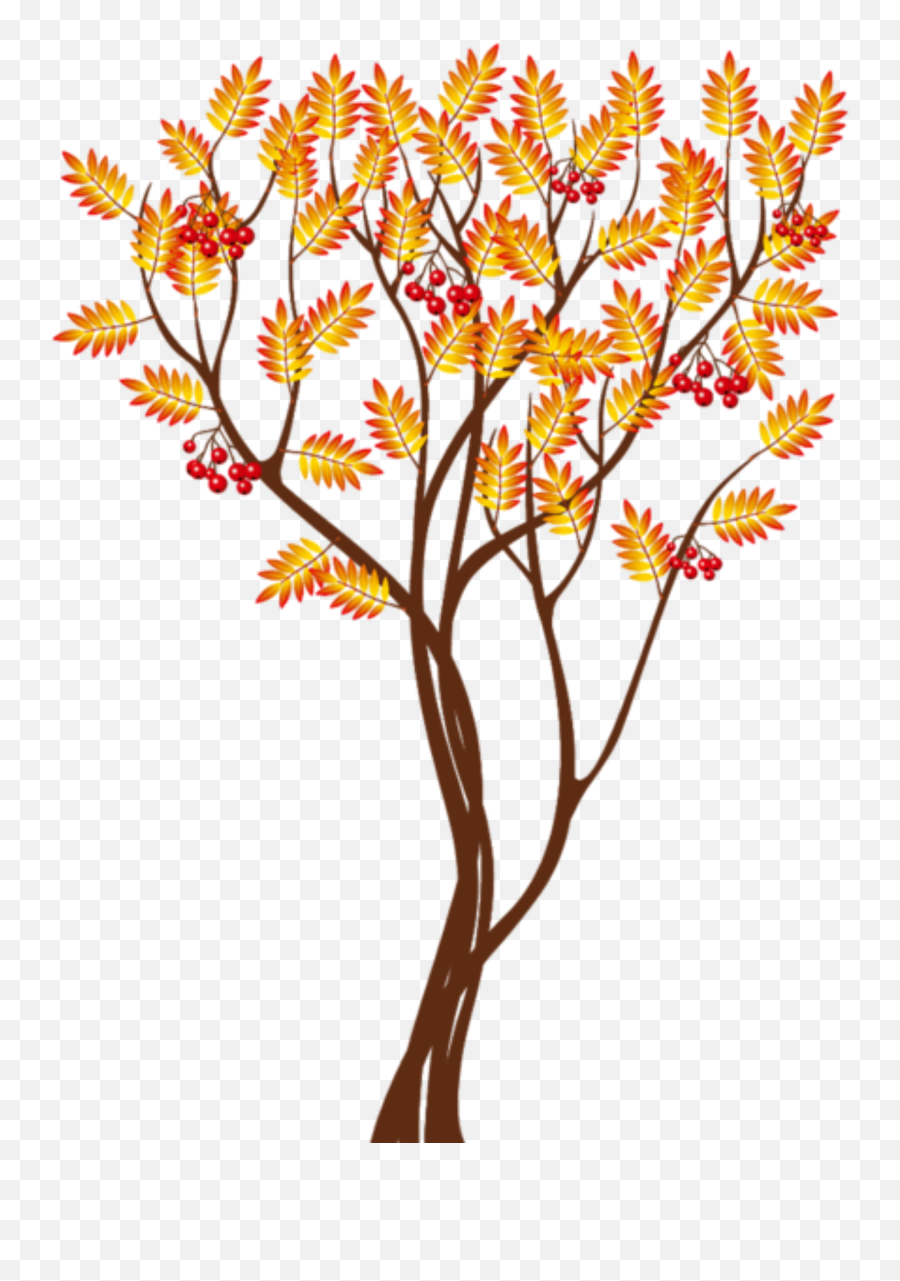 Autumn Tree Png Clipart Image - Autumn Tree Png Clipart,Fall Tree Png