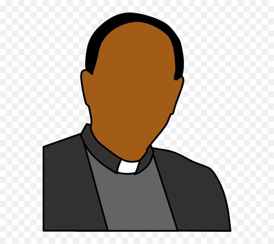 Head Priest Shoulders - Priest Clip Art Png,Priest Png