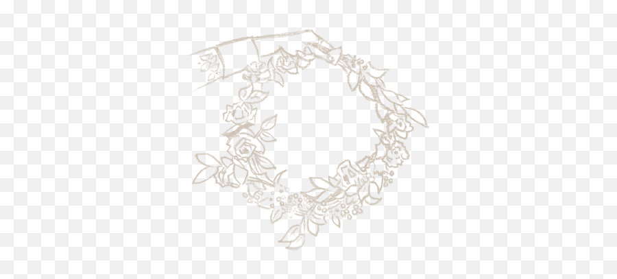 Download Flower Crown Drawing Png - Doily,Flower Drawing Png