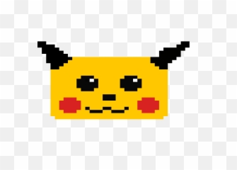 Download Hd Pikachuu0027s Face Art - Anime Gif Transparent PNG Demon Horns Pixel
