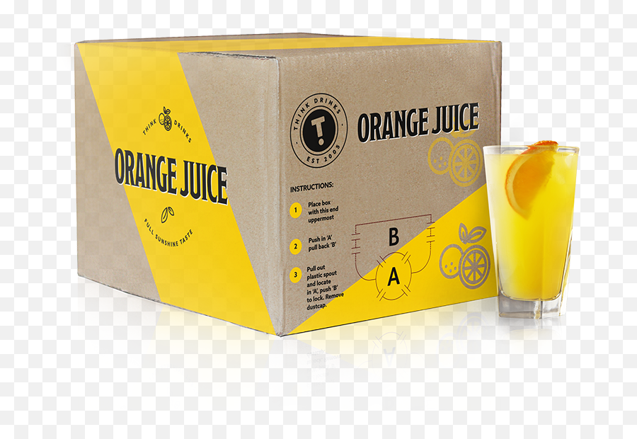Orange Juice - Think Drinks Orange Drink Png,Orange Juice Png