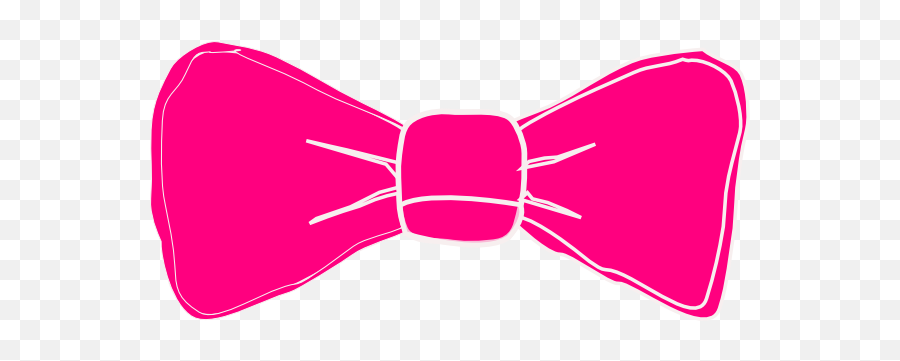 Pink Bow Clip Art - Vector Clip Art Online Pink Bow Tie Png,Red Bow Transparent Background