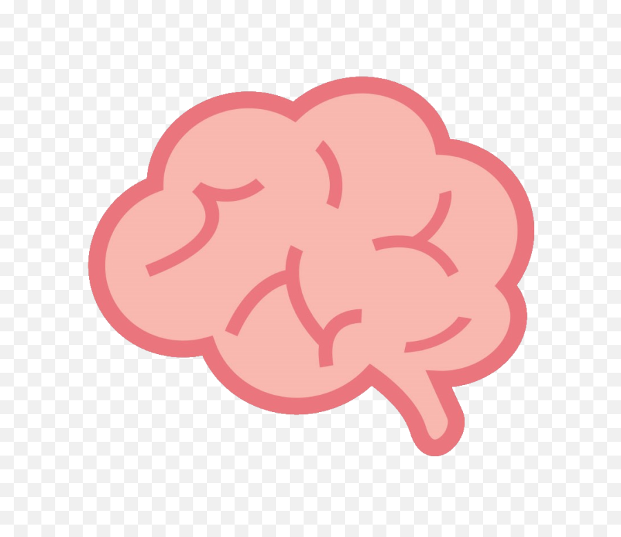 Cartoon Pink Brain Png Image - Transparent Png Image Brain Cartoon Png,Cartoon Brain Png