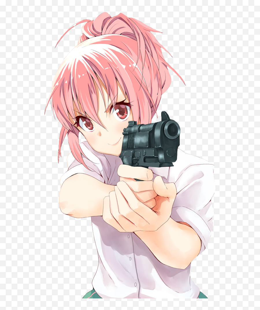 Anime Girl Gun Transparent Png Effects