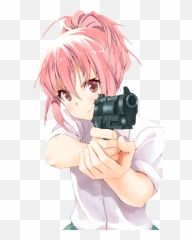 Anime Girl Gun Transparent Png Effects