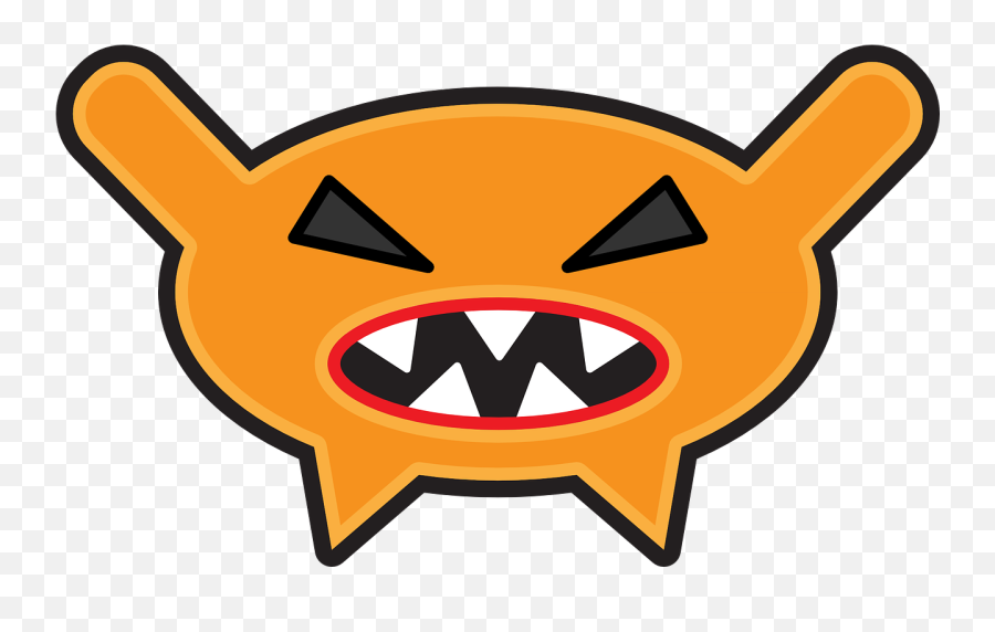 Monster Teeth Scary - Easy Scary Monster Cartoon Png,Monster Mouth Png