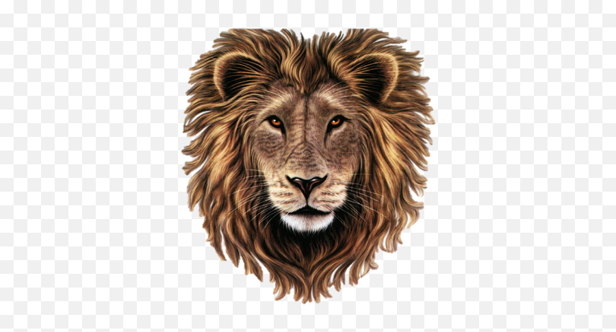 Lion Head Png Clipart - Lion With Heart,Lion Roar Png