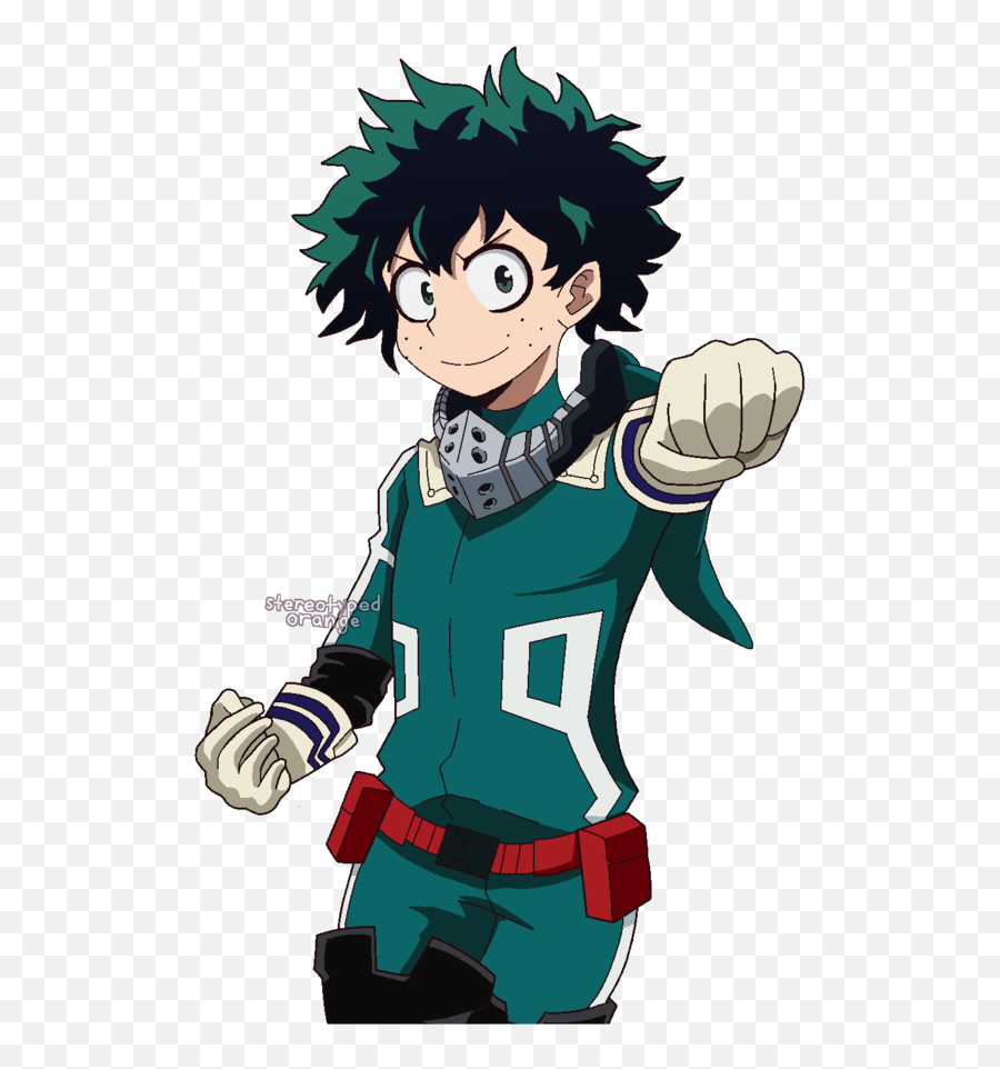 Deku Finished Stereotype - Orange Illustrations Art Street Fictional Character Png,Deku Png