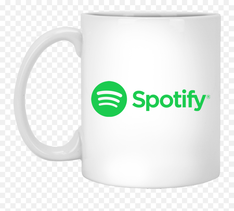 Spotify 11 Oz White Mug - Big Bang Theory Rock Paper Scissors Lizard Spock Png,Spotify Logo White
