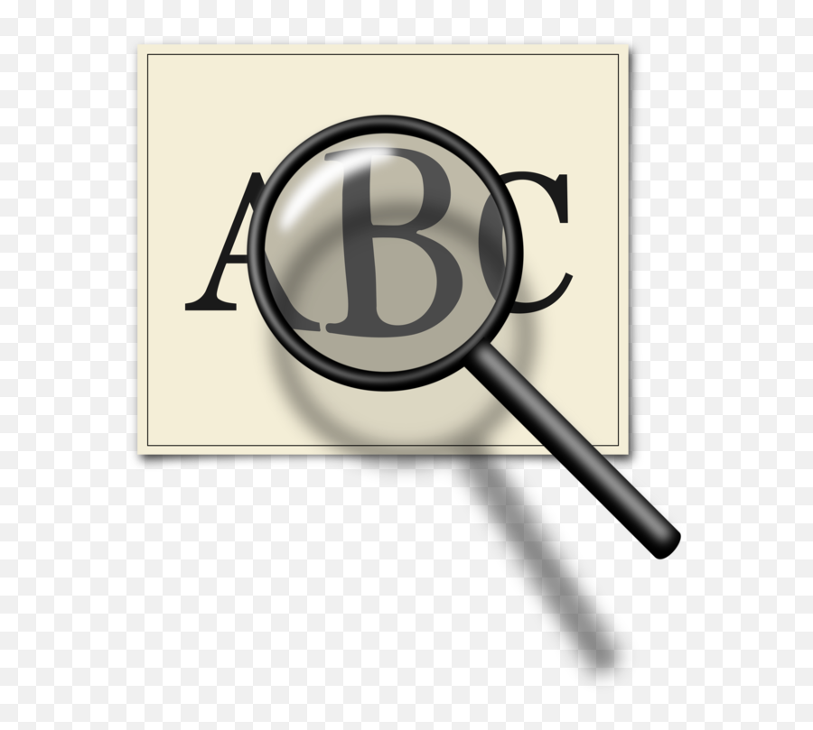 Symbol Logo Line Png Clipart - Magnifying Glass Letters Clipart,Magnifying Glass Logo