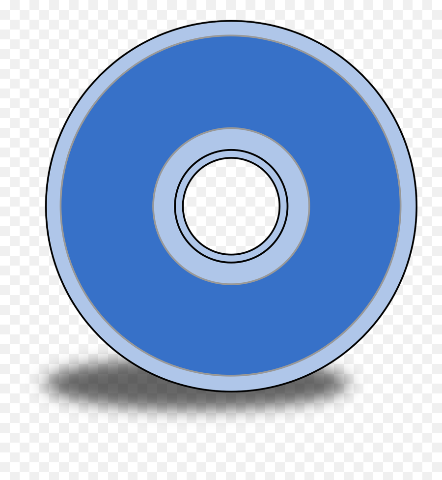 Computer Disc Music Cd - Cd Blue Png,Compact Disc Logo