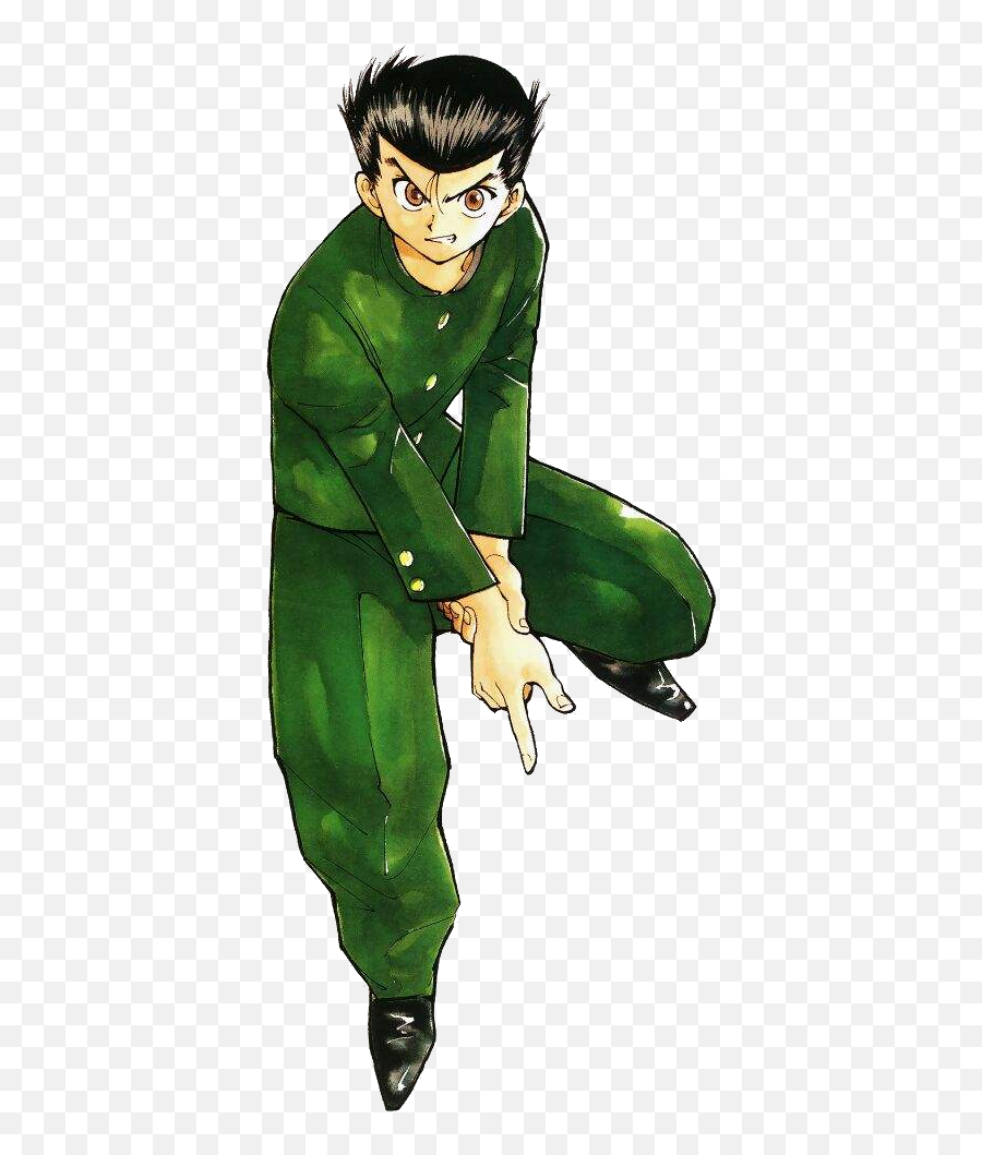 Hd Yusuke Urameshi - Yu Yu Hakusho Artbook Png,Yusuke Png