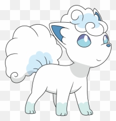 Pokemon Ice Type Lillie Vulpix Alola - Ice Type Vulpix Png,Vulpix Transparent