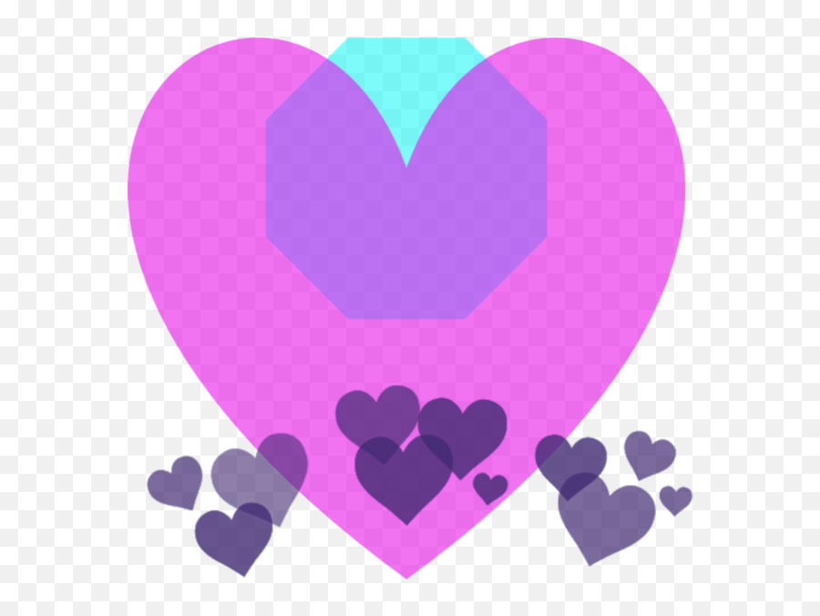 Transparent Background Heart Crown - Cute Blue Heart Png,Heart Crown Transparent