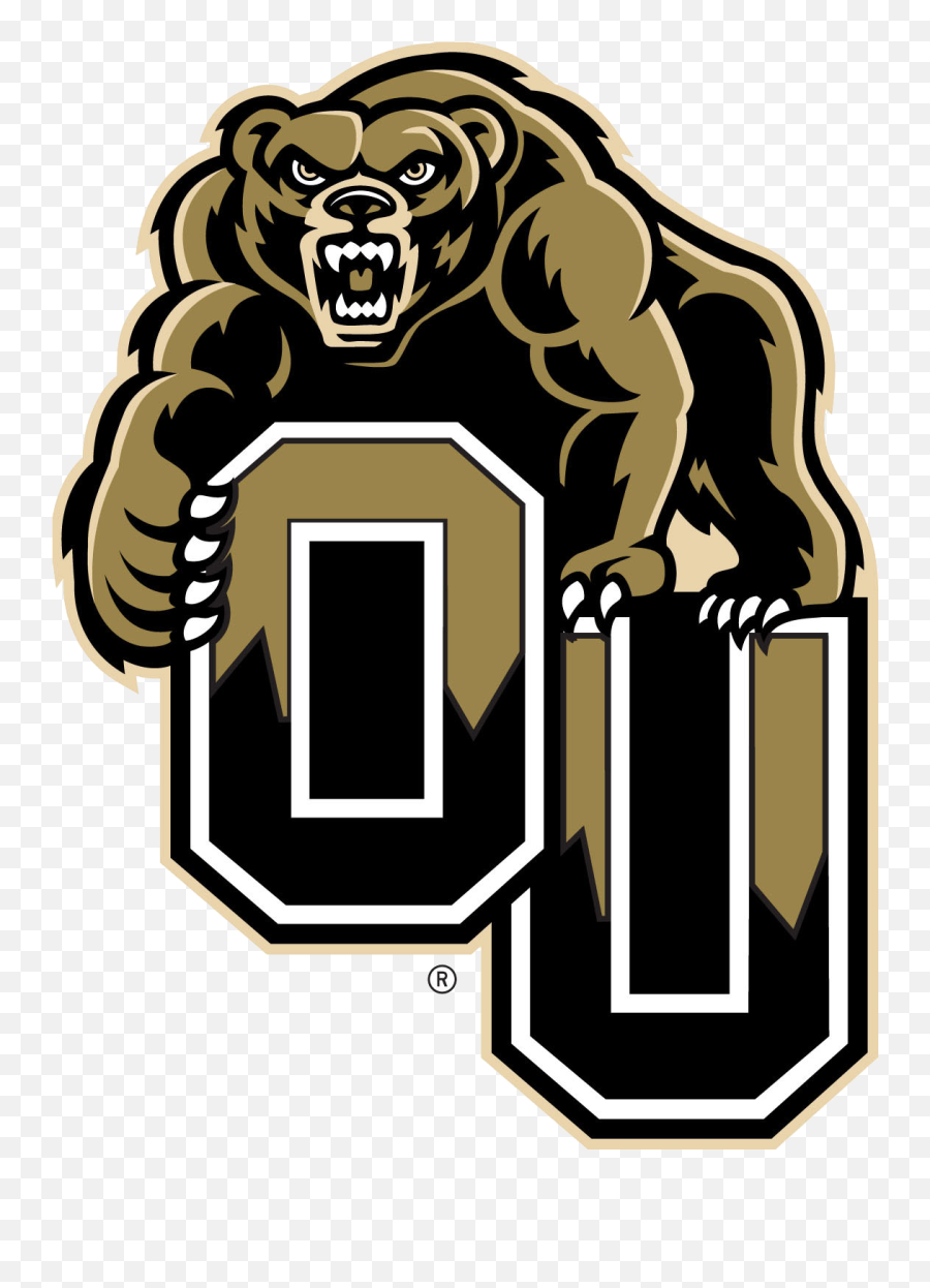 Oakland Golden Grizzlies Logo Png Image - Oakland University Grizzly ...