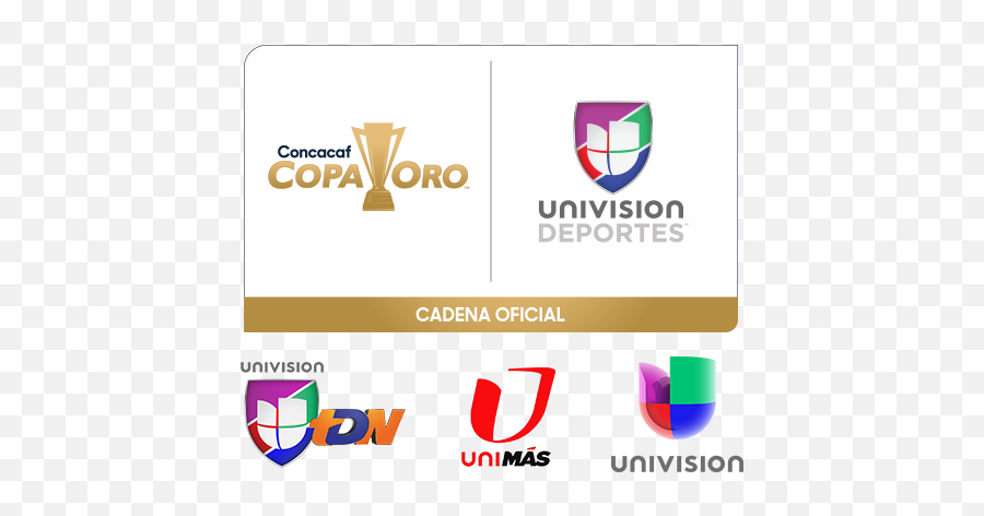 Mira La Copa Oro 2019 De Concacaf En Univision Fubotv - Graphic Design Png,Univision Logo Png