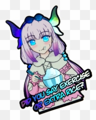 Kanna Die - Cut Kobayashisan Chi No Maid Dragon Fictional Character Png,Kanna Transparent
