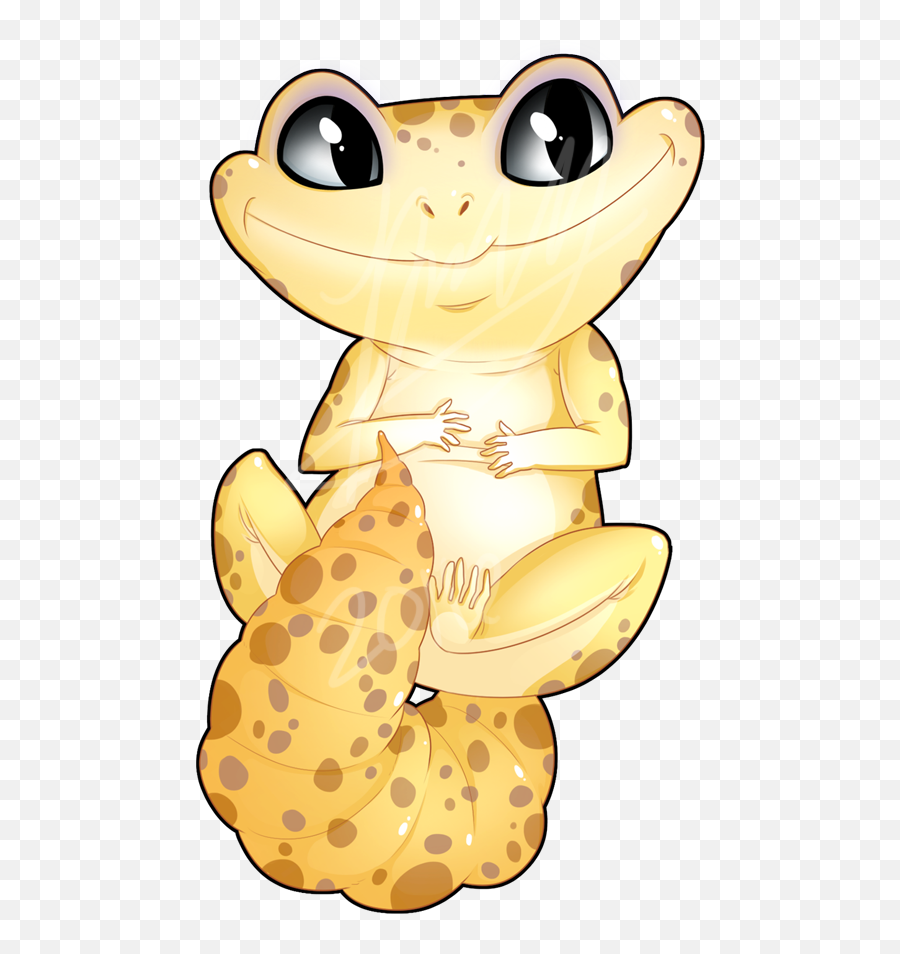 Kawaii Clipart Frog Picture 1464111 - Draw A Leopard Gecko Png,Leopard Gecko Png