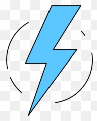 Lightning Png With Transparent Background - Vertical