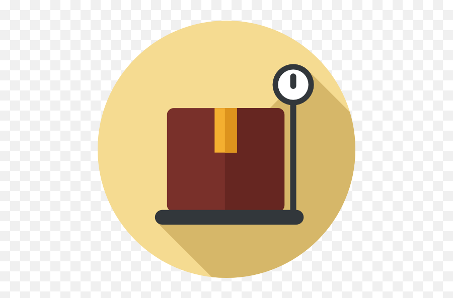 Measure Package Luggage Shipping And Delivery Weight - Illustration Png,Measuring Icon