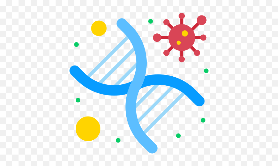 Dna Genetics Genomic Strand Virus - Dot Png,Genetics Icon
