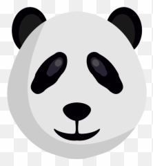 Free Animal Panda Image Vector Icon 9 - Dot png