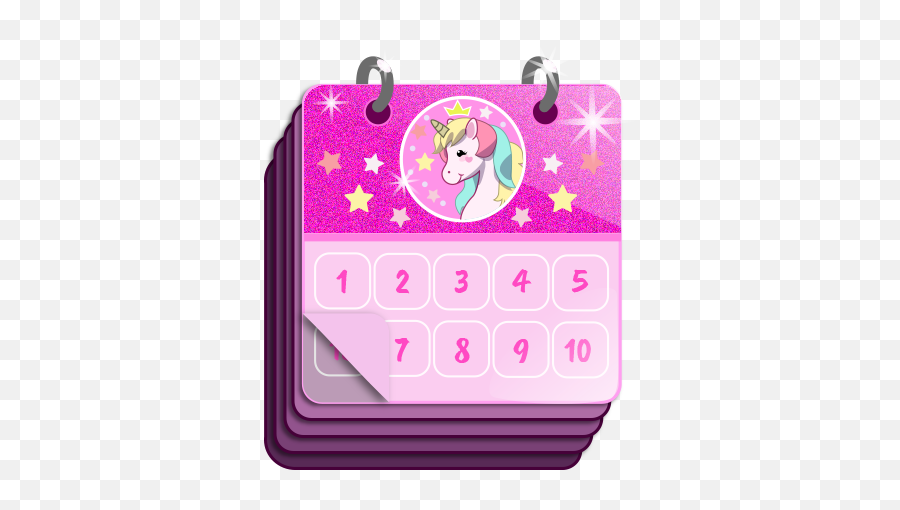 Unicorn Calendar Apk 1 - Unicorn Png,Pink Calendar Icon