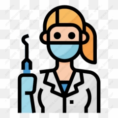 Download Dentist Working Careerwork Healthcare Professional User Woman Vector Icon Inventicons - Dentist png