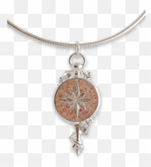 Compass Rose Pendulum Pendant Alexandra Mosher Studio - Solid png