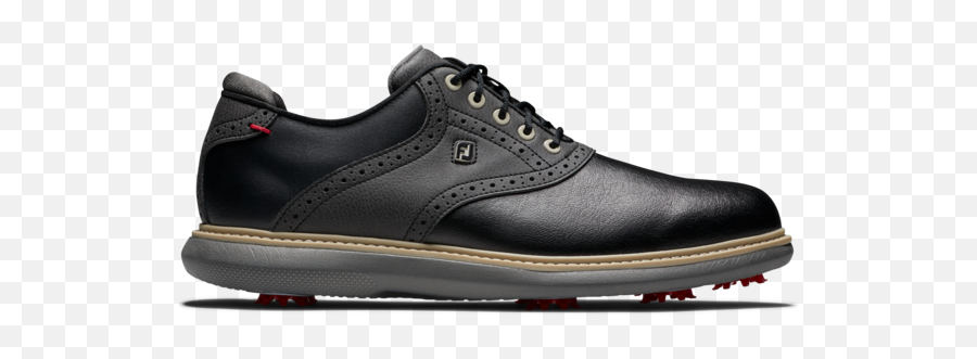Golf Shoes - Footjoy Traditions Shoes Black Png,Footjoy Icon Black