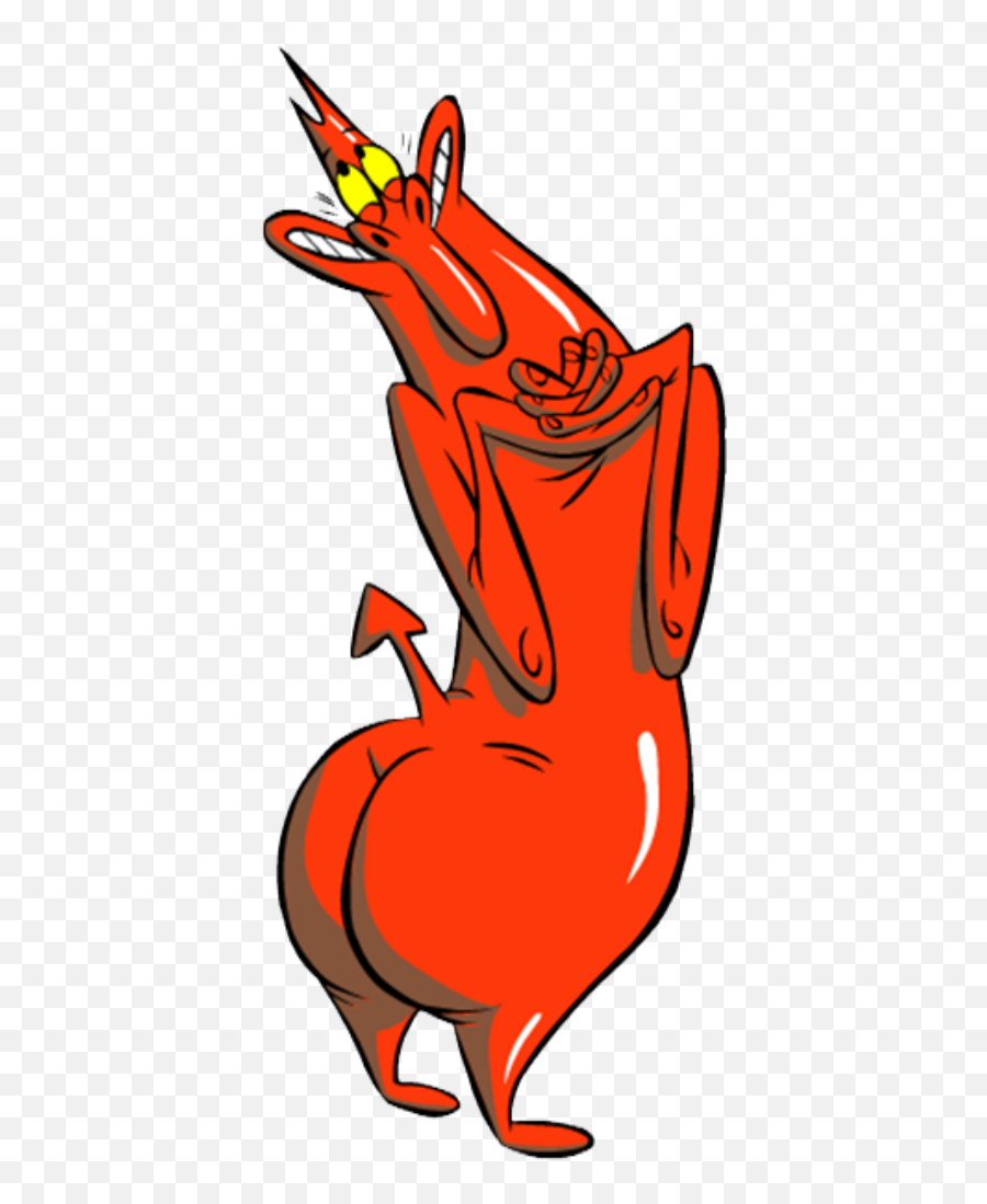 Cartoons Back In The Day That Would Be Considered - Red Guy Cow And Chicken Png,Pepe Le Pew Icon