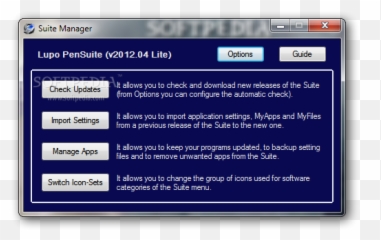 Download Lupo Pensuite Lite 2016 - Vertical png