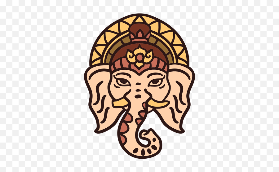 Ganesha Head Hindu Illustration Transparent Png U0026 Svg Vector - Men Are Naughty At 40,Ganesh Icon