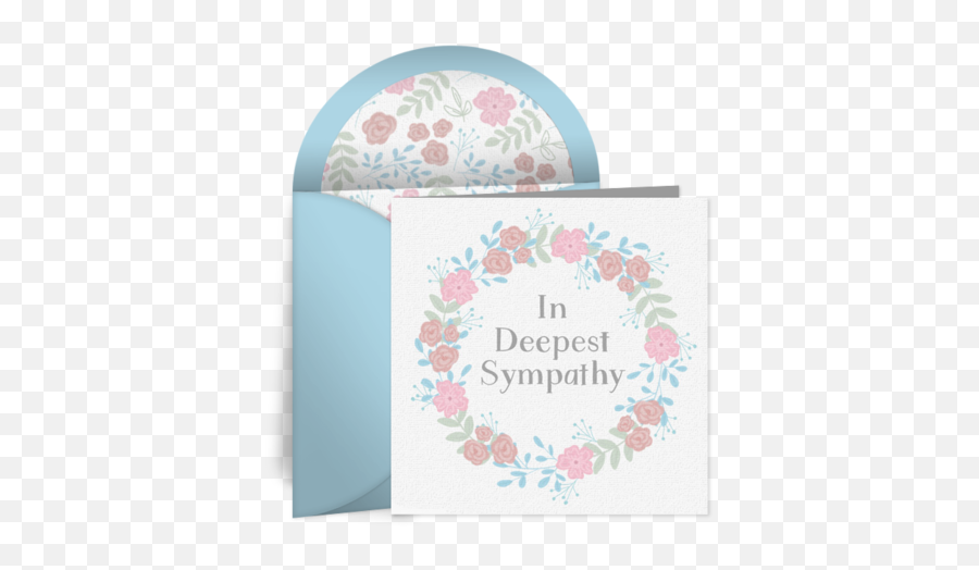 With Deepest Sympathy Cards Condolence Message - Party Supply Png,Sympathy Icon