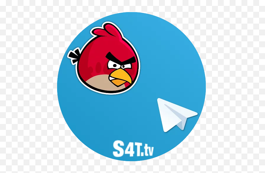 Angry Birds Stickers Per Telegram - Language Png,Angry Birds App Icon